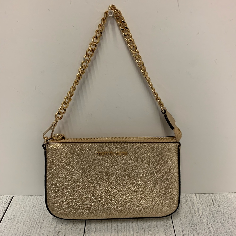 Michael Kors Gold Mini Purse